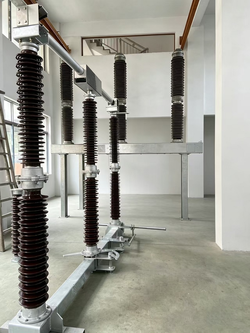 220-kV-Trennschalter für Hochspannungs-Umspannwerksanwendungen im Freien